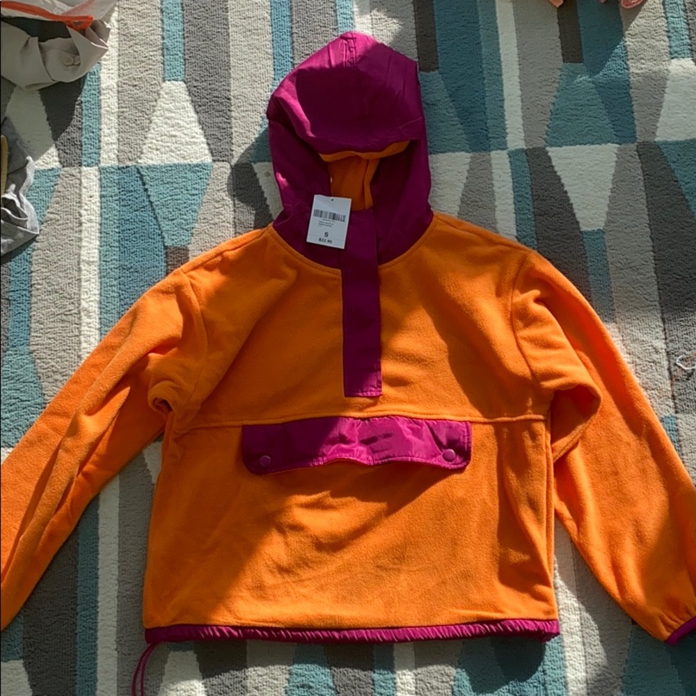 Fleece sweatshirt